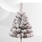 3 Ft holiday display PVC Artificial Christmas Tree with Hinged Branches and Stand